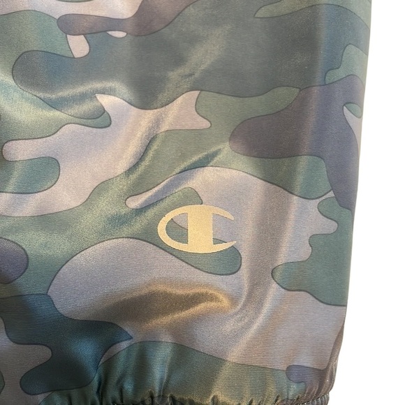 Champion Camo Print Bomber Jacket With Orange Lining - Size XL - Picture 5 of 12